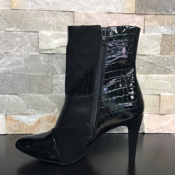Rialto Casilda Mixed-Texture Boots - Picture 3 of 5